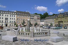 Marktplatz in Sebnitz
